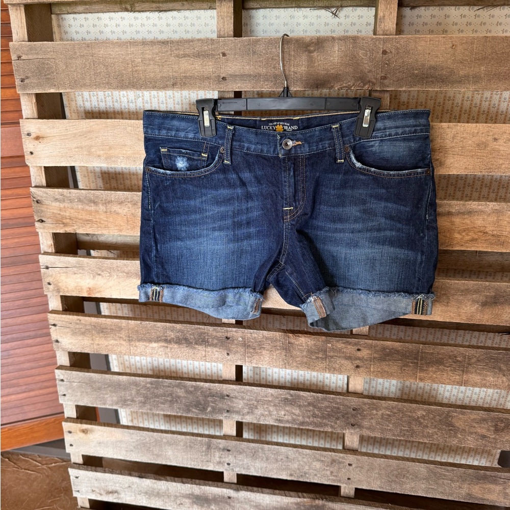 Lucky Brand Indigo Jean Shorts
